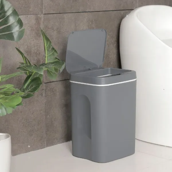 بررسی سطل زباله هوشمند گرین لاین Green Ecosense GNSECODUSTBGY Smart Trash Bin ظرفیت ۱۴ لیتر