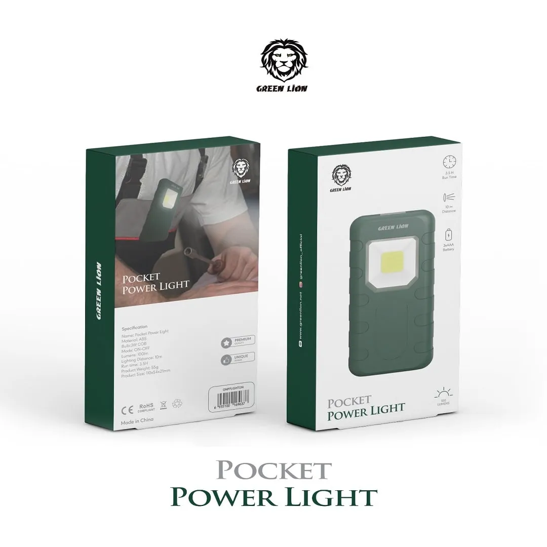 بررسی چراغ کار جیبی گرین لاین Green Lion Pocket Power Light