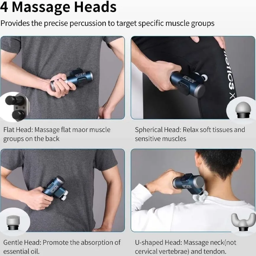 بررسی ماساژور تفنگی کیکا مدل KICA 3 MASSAGE GUN