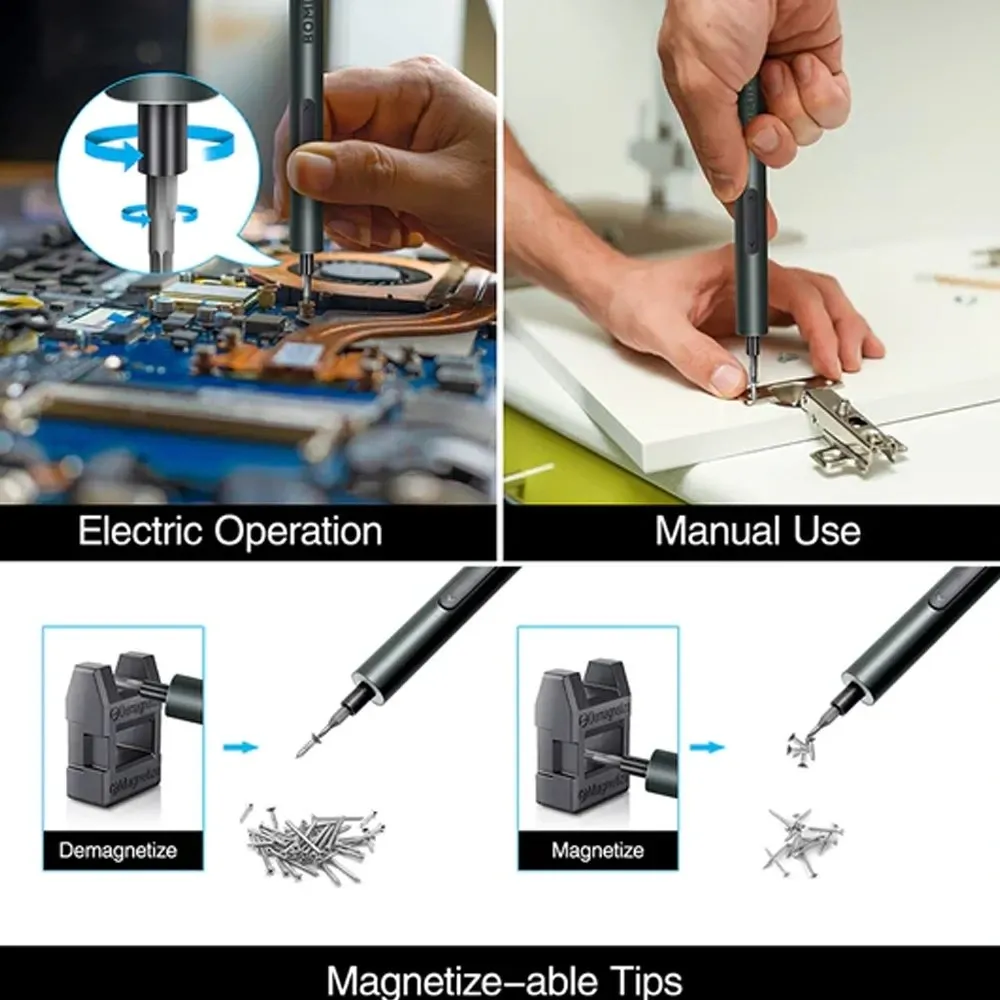 بررسی پیچ گوشتی شیائومی مدل XIAOMI BOMIDI EPS02 دارای ۳۰ سری