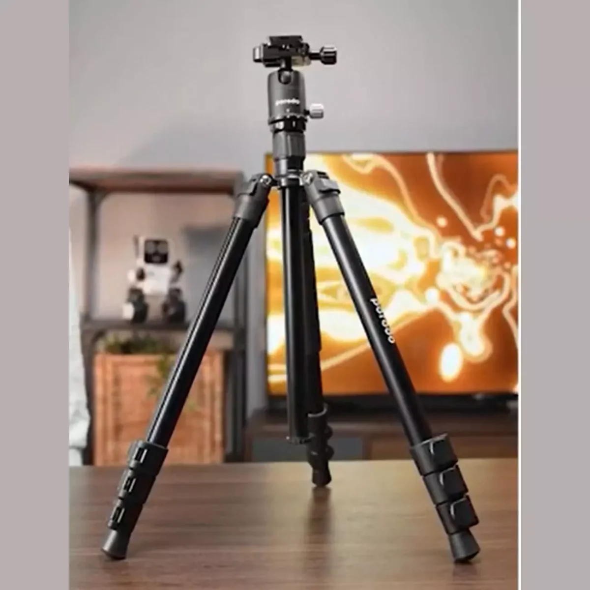 بررسی سه پایه دوربین و موبایل پرودو PORODO PROFESSIONAL ALUMINUM TRIPOD PD-TRPBAL